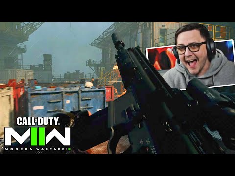 Reacting to Official Dark Water Level Gameplay - Call of Duty: Modern Warfare II