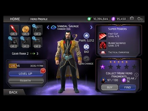 [*/\*] DC Legends: Fight Superheroes - Legendary VANDAL SAVAGE