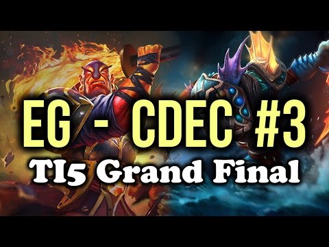[EPIC] EG (Evil Geniuses) vs CDEC Dota 2 Highlights TI5/The International 5 Grand Final Game 3