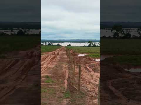 Enchente Fazenda Cooperativa Município de Douradina PR.