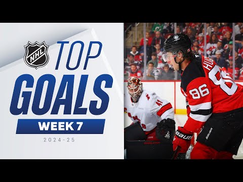 NHL Top Goals of Week 7 | 2024-25 Highlights