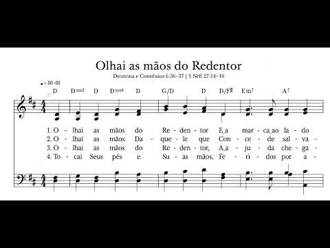 Olhai as Mãos do Redentor | 👋 Novos Hinos SUD 1016