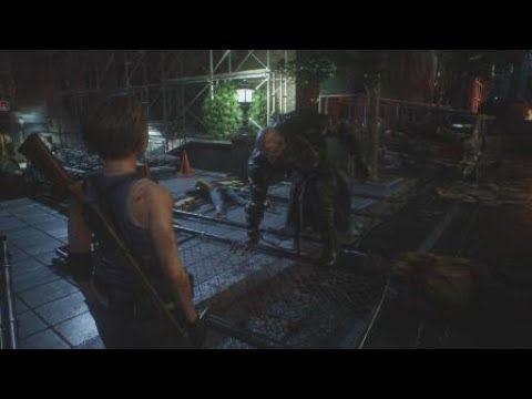 RESIDENT EVIL 3 Remake Demo: Perfect Evade Knife Stun Nemesis (No Damage)
