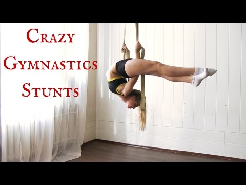 CRAZY GYMNASTICS STUNTS Do not Try this at Home