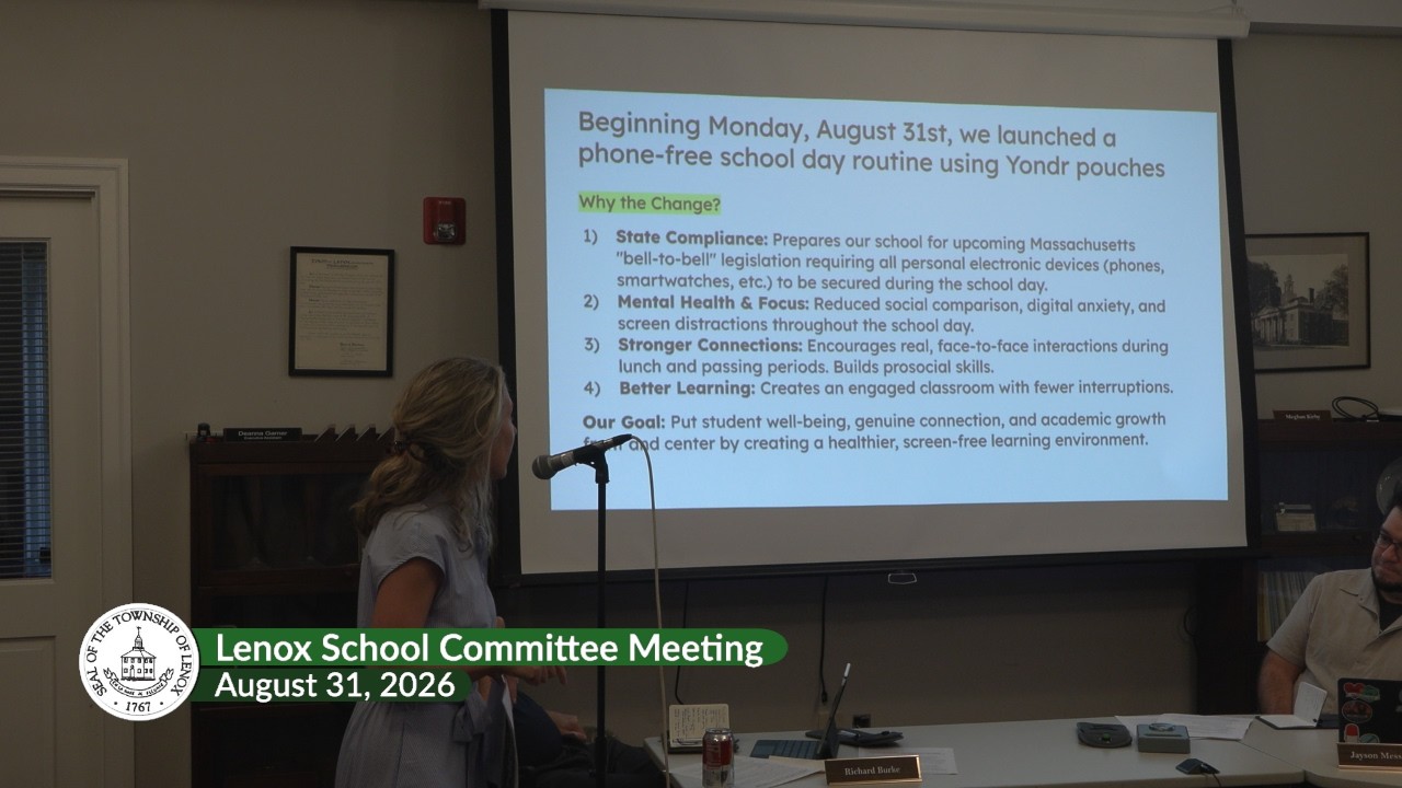 From the School Committee