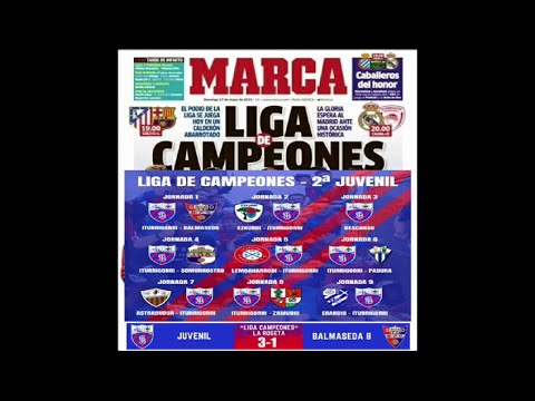Juvenil 2ª División Liga de CAMPEONES SD-Iturrigorri 3 Vs SD.Balmaseda 1 Miércoles 16/05/2024