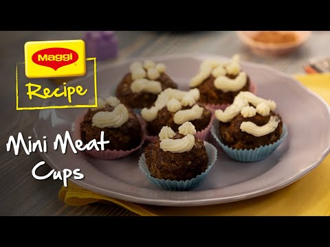 Mini Meat Cups with Mashed Potato Frosting Recipe. MAGGI Recipes