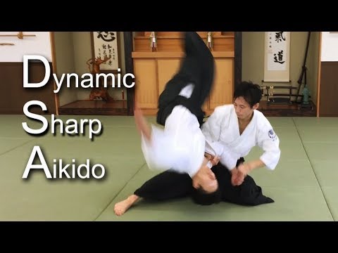 Dynamic and Sharp Aikido - Shirakawa Ryuji shinan