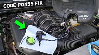 DODGE CHARGER CODE P0455 EVAP EVAPORATIVE EMISSION CONTROL SYSTEM LARGE LEAK DETECTED