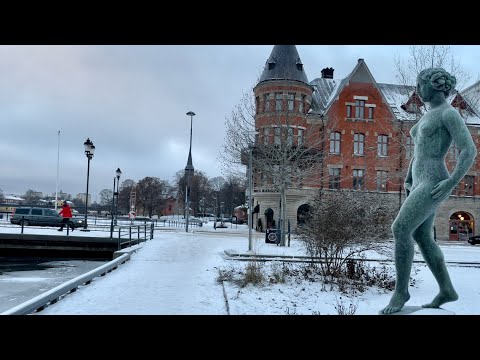 Sweden Walks: Eskilstuna city center to the old industrial area by Munktellstaden