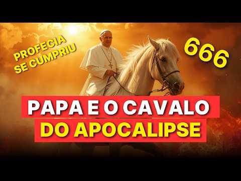 ALERTA PROFÉTICO: O CAVALO BRANCO DO PAPA E O PRIMEIRO SELO DO APOCALIPSE - PROFECIA SE CUMPRINDO