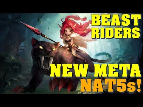Summoners War - BEAST RIDERS ARE INSANE!!! NEW META NAT5S?