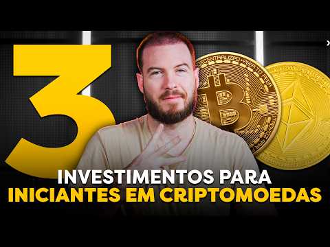 , title : '3 INVESTIMENTOS PARA INICIANTES EM CRIPTOMOEDAS | Como começar a INVESTIR em BITCOIN?'