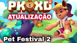 PK XD ATUALIZAO ! CHEGARAM OS NOVOS PETS E ON NOVOS PACOTES DO PET FESTIVAL 2.