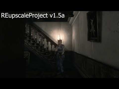 Resident Evil  HD Remaster - Reupscale Project 1.5a - Comparison