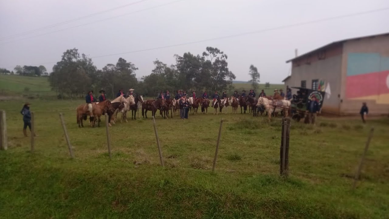 Um pouco do nosso Rio Grande nossos integrantes da cavalgada integração Cachoeira do Sul RS