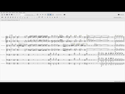 Hebron 2022 "Odyssey FM" Brass Feature Transcription
