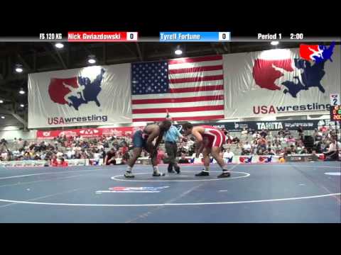 Nick Gwiazdowski vs. Tyrell Fortune at 2013 Las Vegas/ASICS U.S. Open
