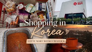 What $70 Gets You at Lotte Mart in Korea 🇰🇷 | Weekly Grocery Restock 