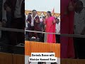 LEGENDARY Govinda On Stage Dance With Lok Sabha Member Navneet Rana Dashera Maidan Amravati Dahihadi
