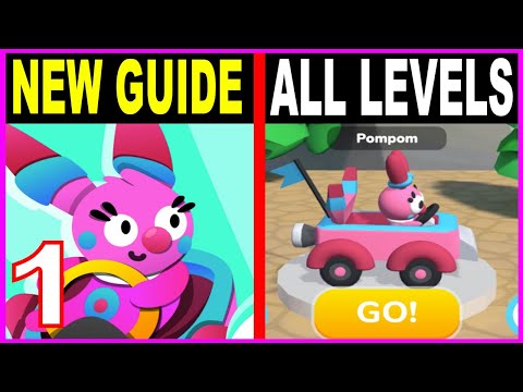 Monster Kart - New Update Gameplay Walkthrough Part 1 - All Levels Solutions Android IOS