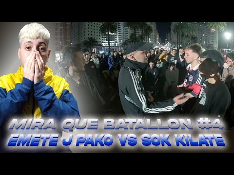 ¿LOS PROXIMOS EXPONENTES DE URUGUAY? 😱💥 || Reacción a EMETE J PAKO vs. SOK KILATE - DEM || BATALLON