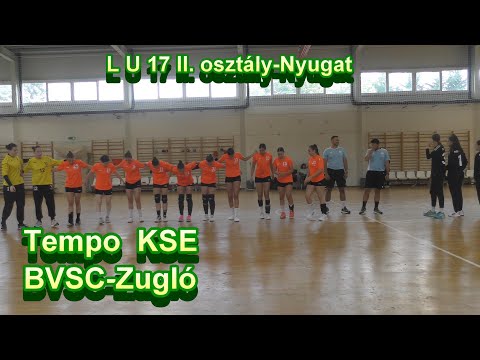 2023-09 -17 Tempo KSE-  BVSC-  Zugló 2. forduló LU17 II. osztály   Nyugat