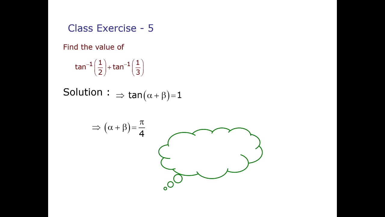 INVERSE TRIGONOMETRY PPT