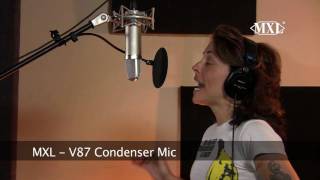 MXL V87 Low Noise Transformerless Low Proximity Large Diaphragm Condenser Microphone