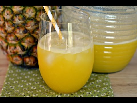 JUGO DE PIÑA | Cómo Hacer Un Jugo de Piña | SyS