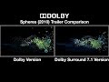 Dolby Spheres 2010 Trailer Comparison