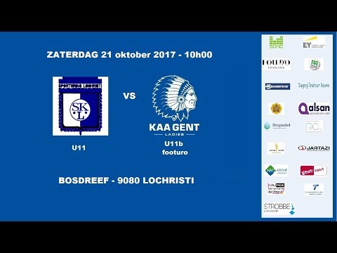 SK Lochristi U11  -  KAA Gent Ladies U11B  - 21 oktober 2017