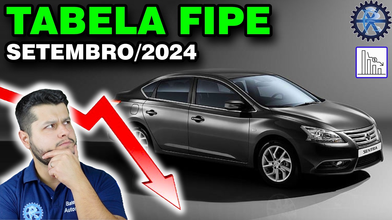 TABELA FIPE [SETEMBRO/2024] | MELHOR HORA para TROCAR de CARRO?