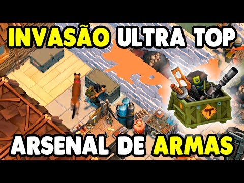 INVASÃO ULTRA TOP Achei Arsenal de Armas - Last Day On Earth