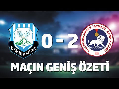 Dersimspor 0 - 2 Kahramanmaraş İstiklalspor (Dersimspor'un kaçan penaltısı)