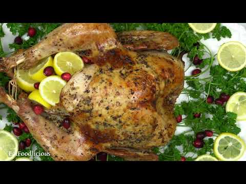 Garlic Butter Roast Turkey