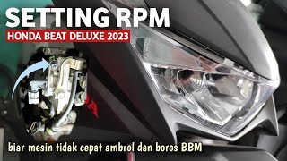 Download lagu How to set the rpm adjustment bolt on the Honda Beat Deluxe 2023 so that idling is comfortable an... mp3 Download lagu How to set the rpm adjustment bolt on the Honda Beat Deluxe 2023 so that idling is comfortable an... mp3