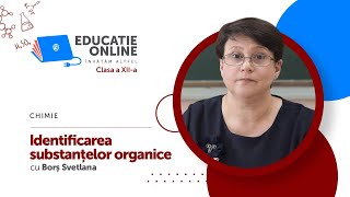 Identificarea substanțelor organice