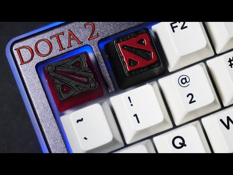 DOTA 2 Keycaps | Resin and Metal DOTA 2 KEYCAPs