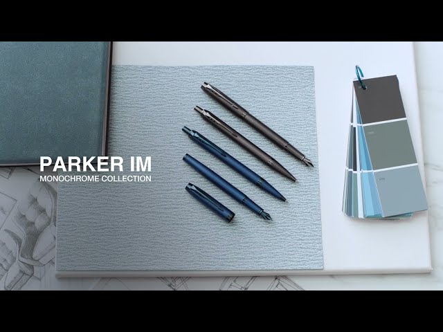 Vídeo relacionado con Parker IM Professionals Monochrome - Bolígrafo de tinta líquida con grabado | Lápiz premium | Caja de regalo | Mina negra | Regalo personalizado | Nombres | Cumpleaños (Burgundy)