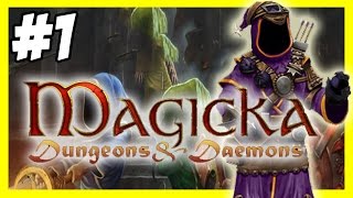 Magicka Co-Op [Magicka DLC] - Dungeons and Daemons #1 - The Crispy Lads