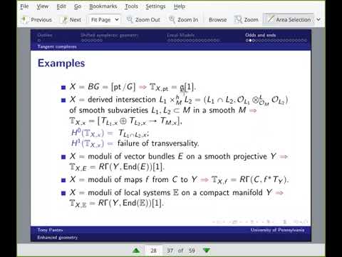 Tony Pantev - Enhanced moduli of D-branes and superpotentials