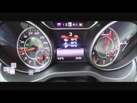 Mercedes Benz A45 AMG 380HP acceleration 0 230 km⁄h
