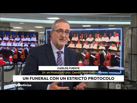 Antena 3 Noticias - protocolo del funeral de Isabel II (análisis de Carlos Fuentes)