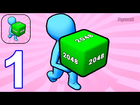 Merge The Blocks 2048 - Gameplay Walkthrough Part 1 32768 Number Unlocked (iOS, Android)