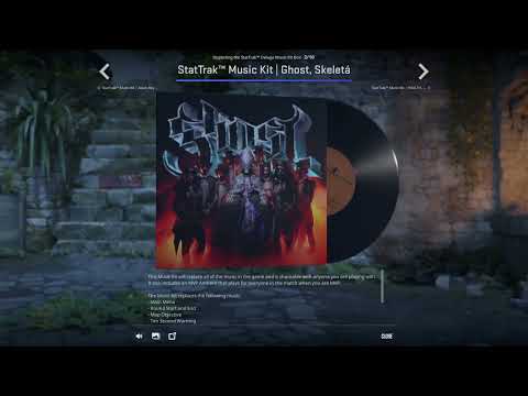 Ghost Skeleta MVP CS2 Deluge Music Kit