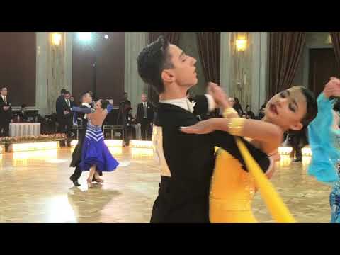 Yevhenii Boichenko - Mariia Vlasenko, UKR | Waltz | WDSF Open Youth Standard | Codreanca 2019