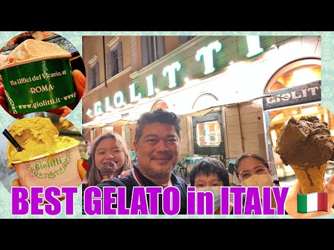 GELATO in ROME 🇮🇹 🍦: GIOLITTI, the oldest GELATARIA- BUT is it the BEST? / ITALY vlog series