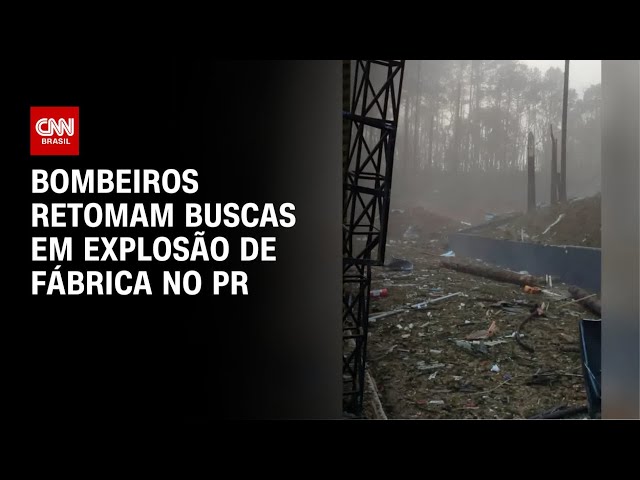 Explosão de fábrica: equipes acham "fragmentos" e confirmam 9 mortes | CNN NOVO DIA