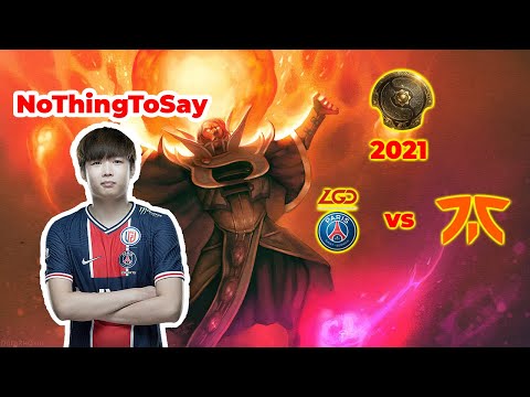 NoThingToSay Invoker Mid - DOTA 2 7.30d - PSG.LGD vs Fnatic - Dota2 Gameplay [Learn To PRO dota2]